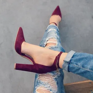 2018 spring new women shoes basic style retro