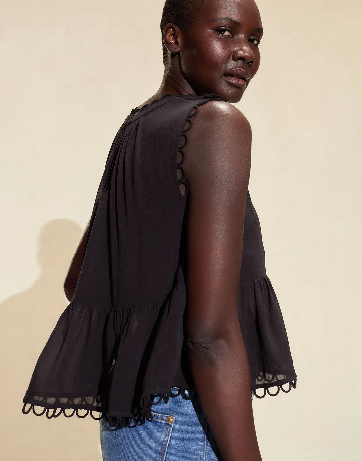 Annabelle Sleeveless Blouse