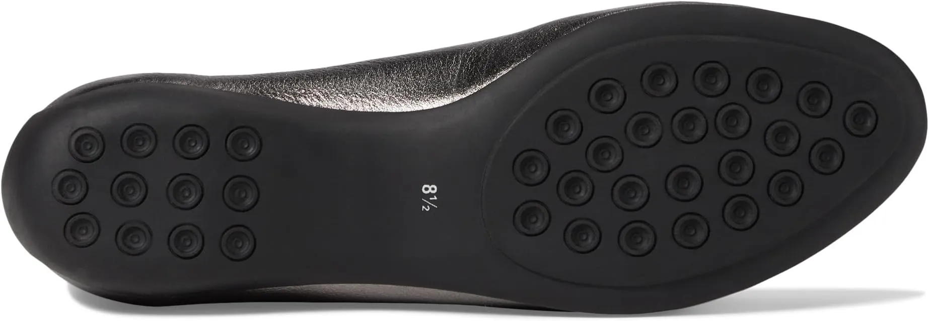 Bedford ST Marc Joseph New York Flats in Pewter Metallic
