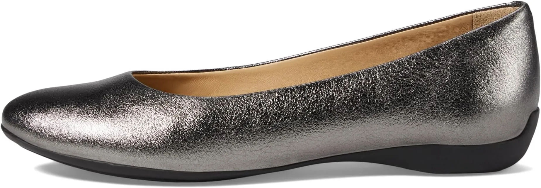 Bedford ST Marc Joseph New York Flats in Pewter Metallic