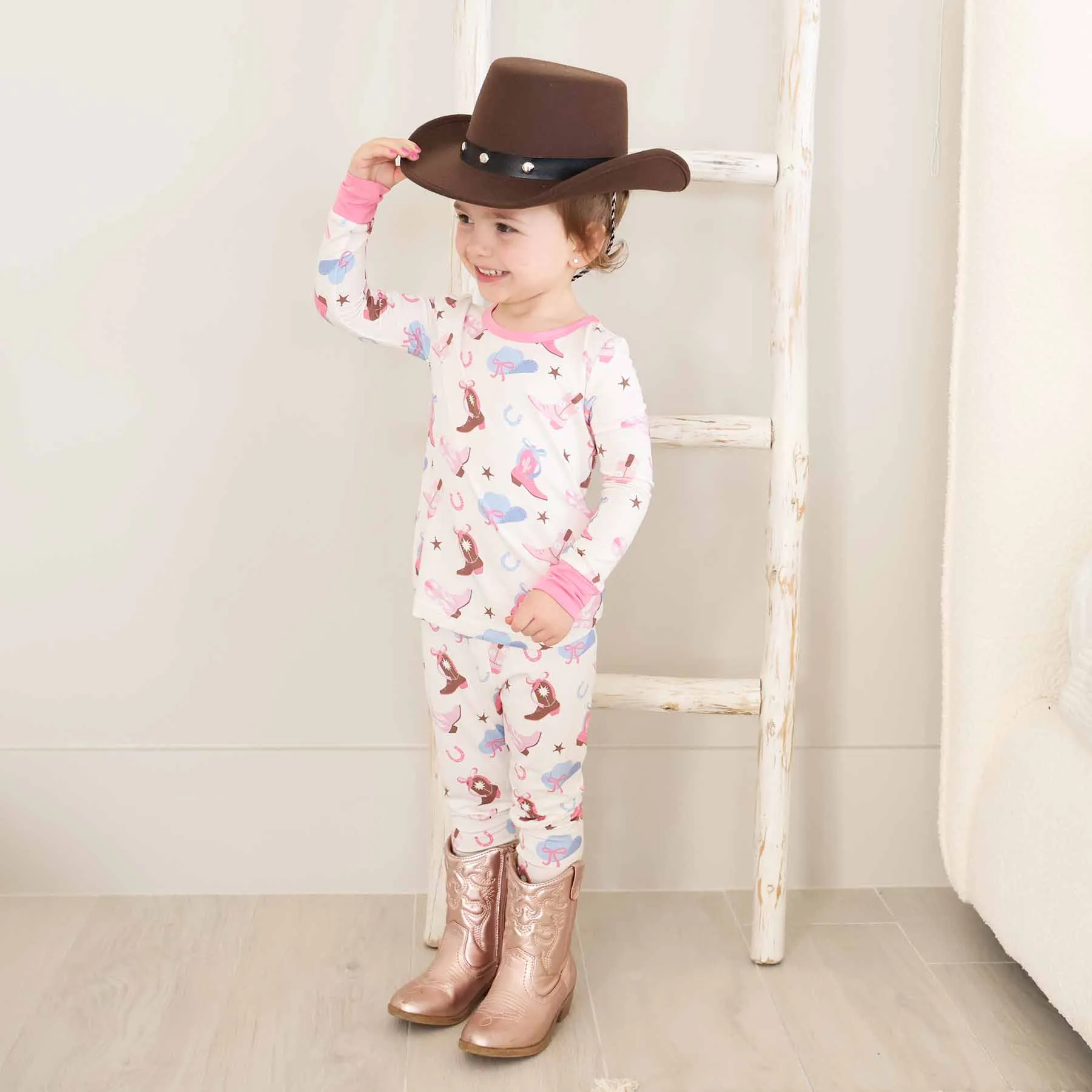 Boot Scootin' Two Piece Pajama Set