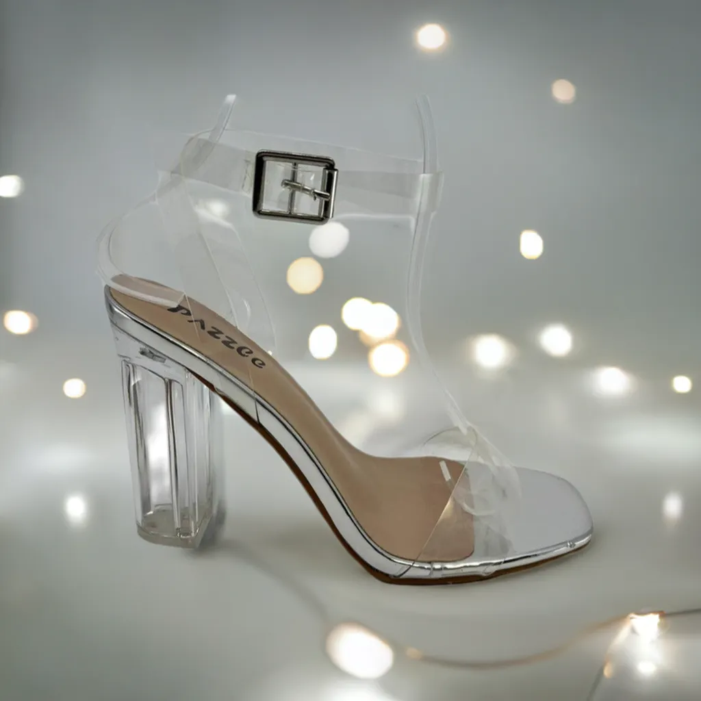 COBRA-01 Silver Metallic Faux Leather