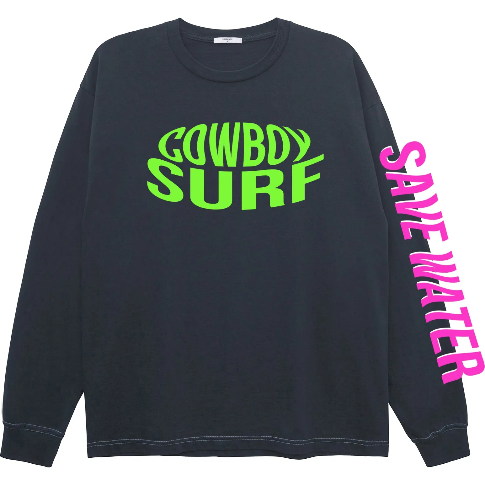 COWBOY SURF SAVE WATER LONG SLEEVE TEE