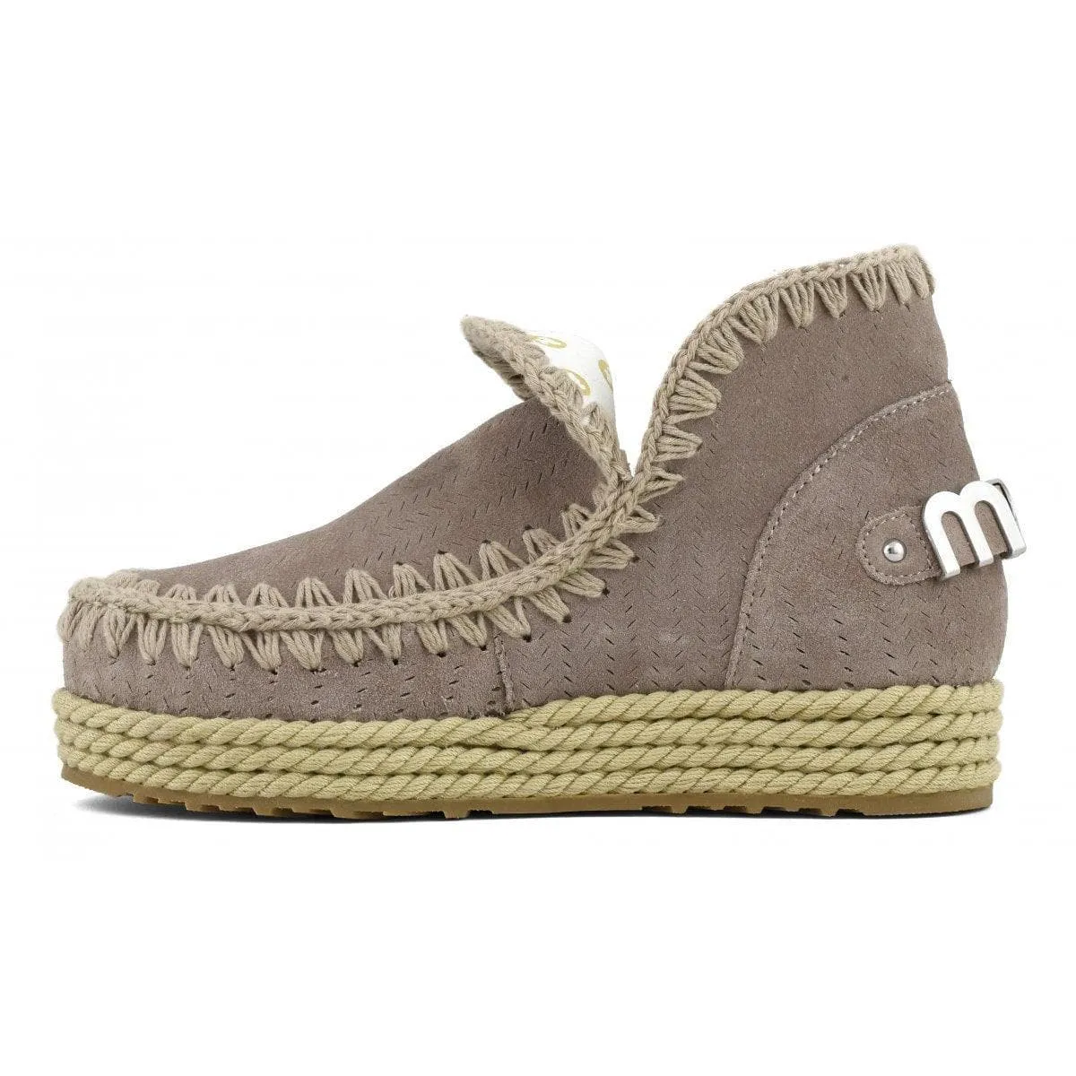 Eskimo 18 jute metal logo