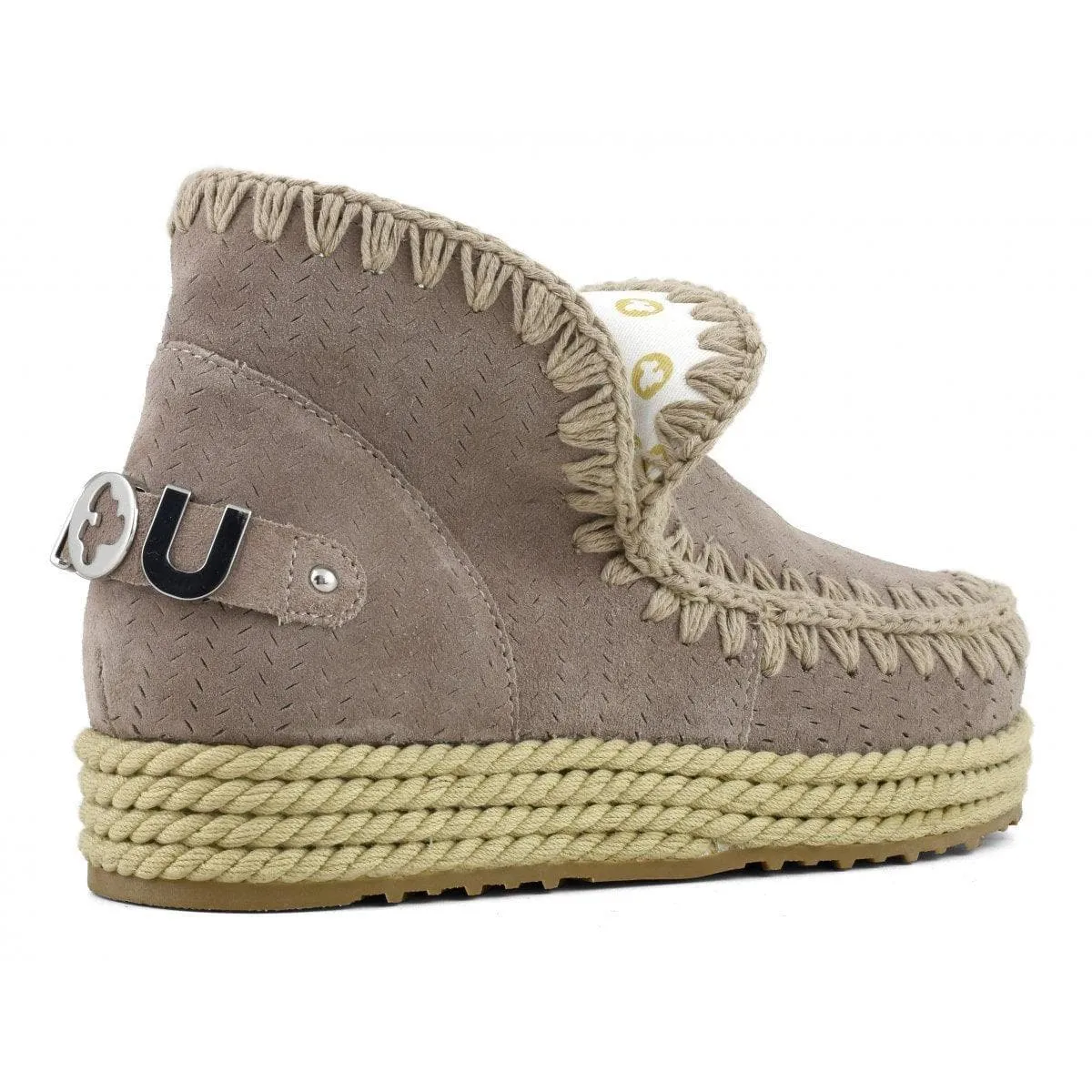 Eskimo 18 jute metal logo