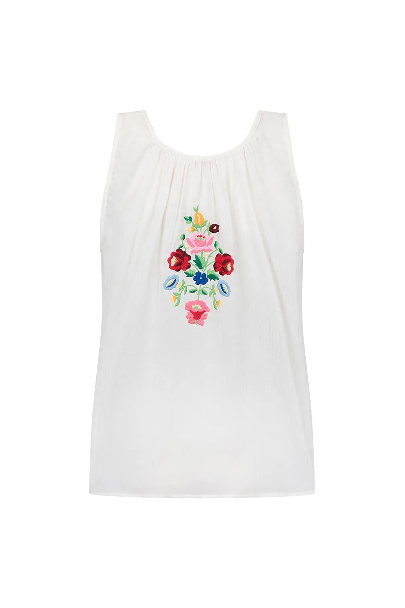 Florapaloosa Embroidered Cami