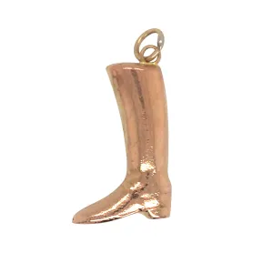 Gold Boot Charm