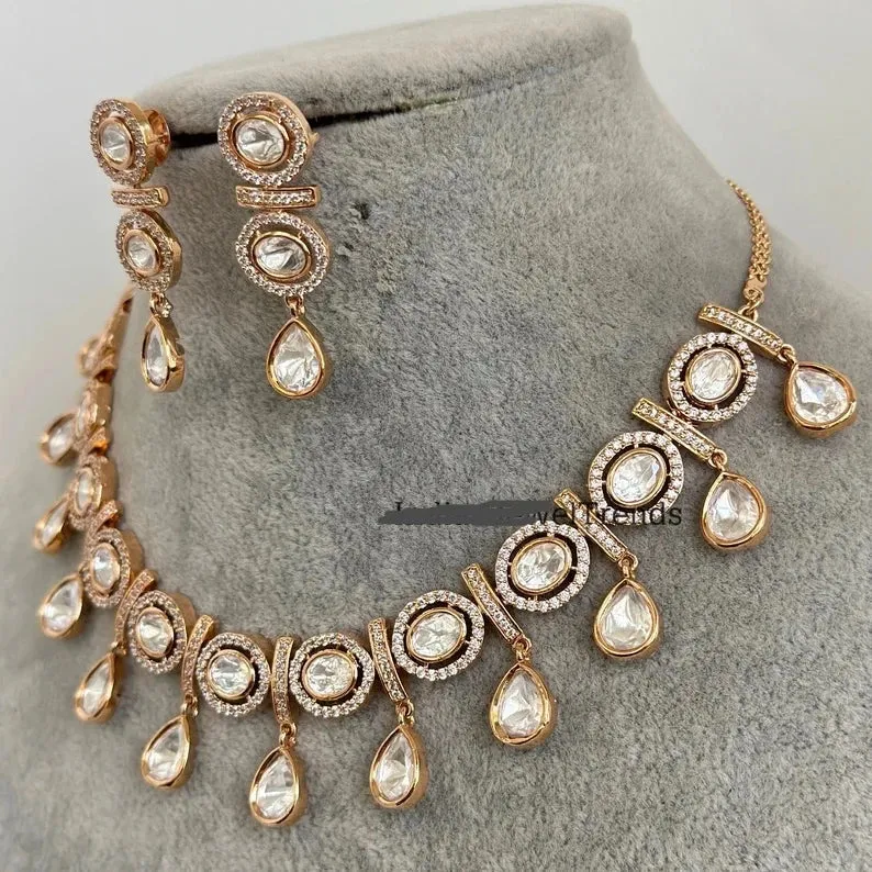 HQ Polki Kundan Necklace