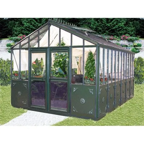 Janssens | 10x20x9 ft Retro Royal Victorian VI 36 Medium Greenhouse Kit With 4mm Tempered Glass Glazing