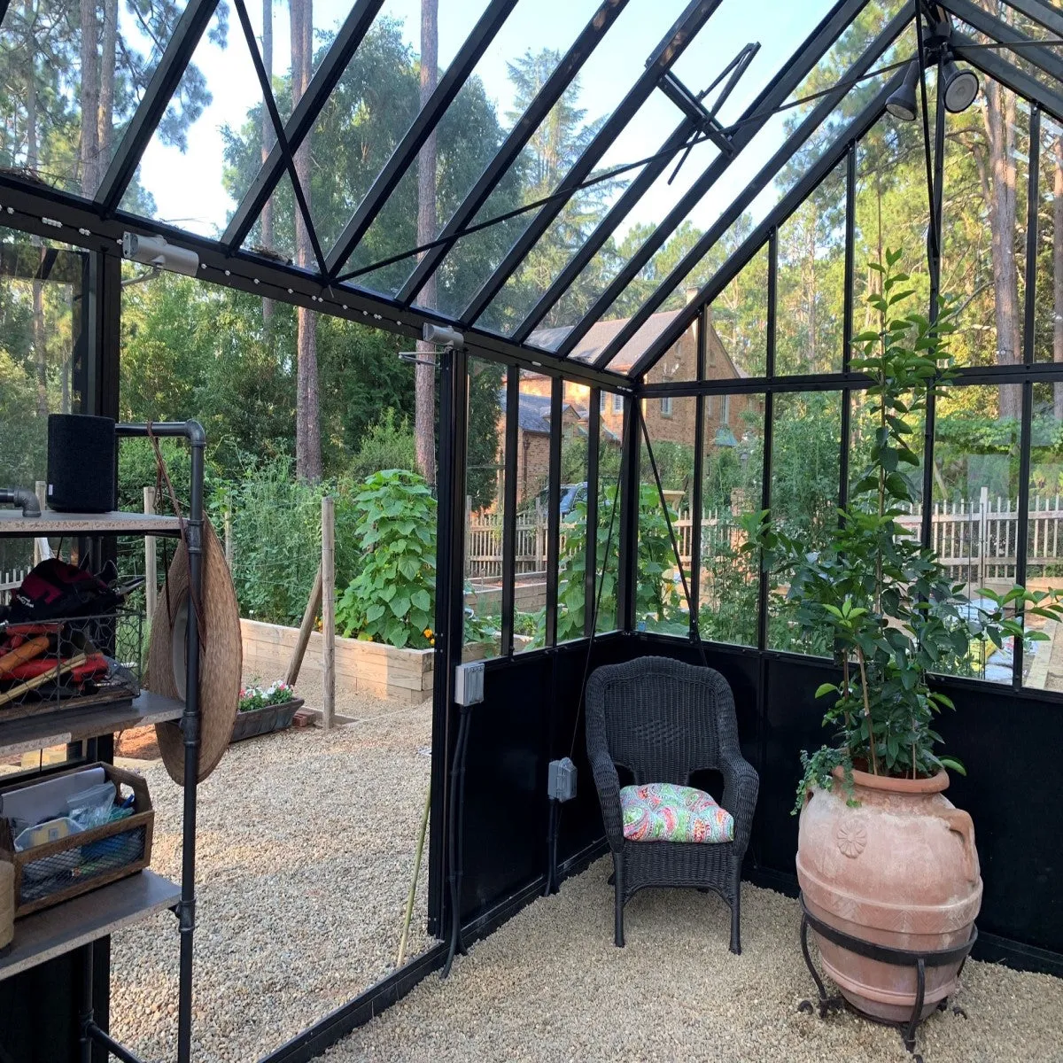 Janssens | 12x20x9 ft Retro Royal Victorian VI 46 Large Greenhouse Kit With 4mm Tempered Glass Glazing