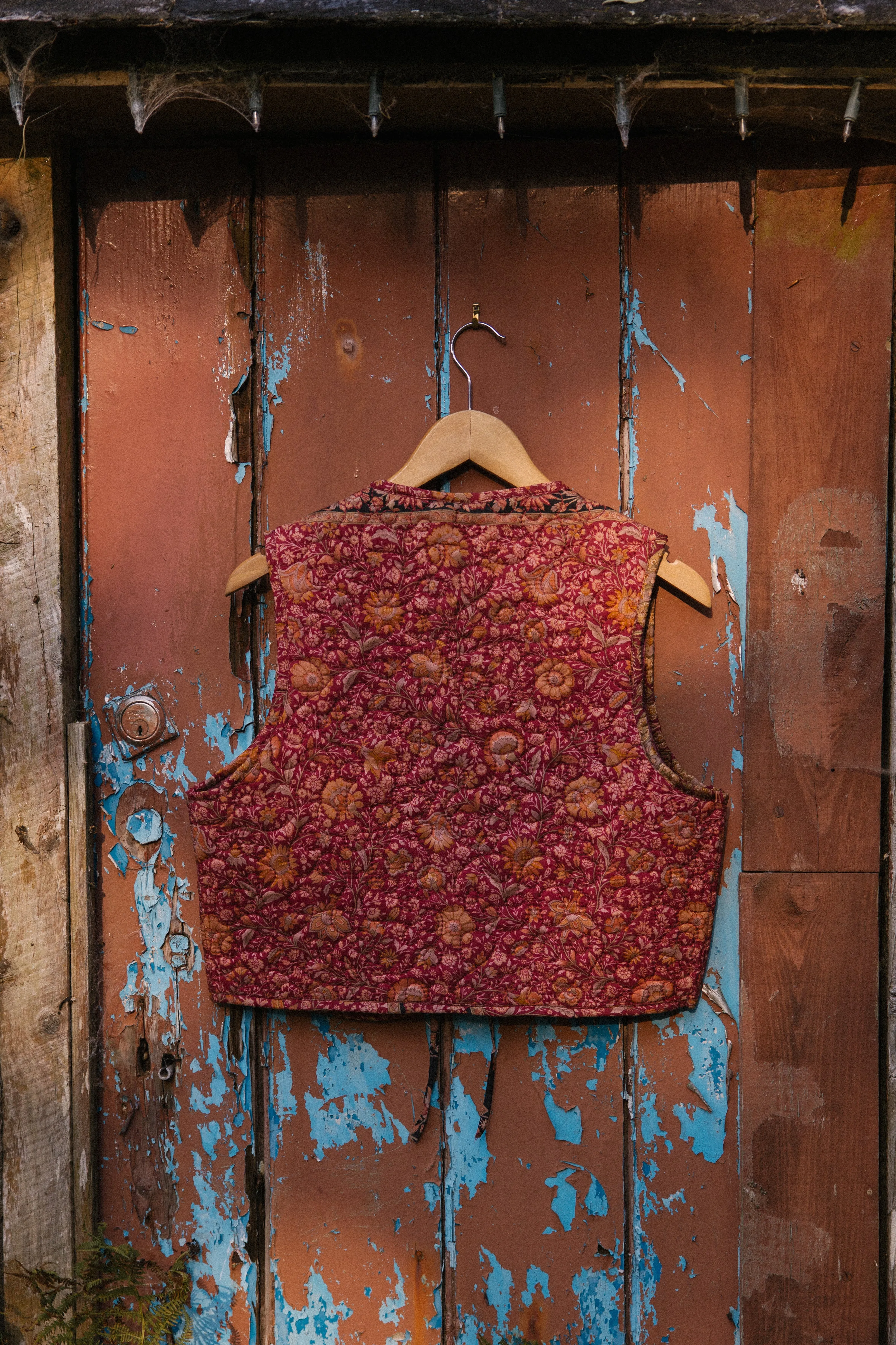 Melissa Silk Reversible Waistcoat  - 058