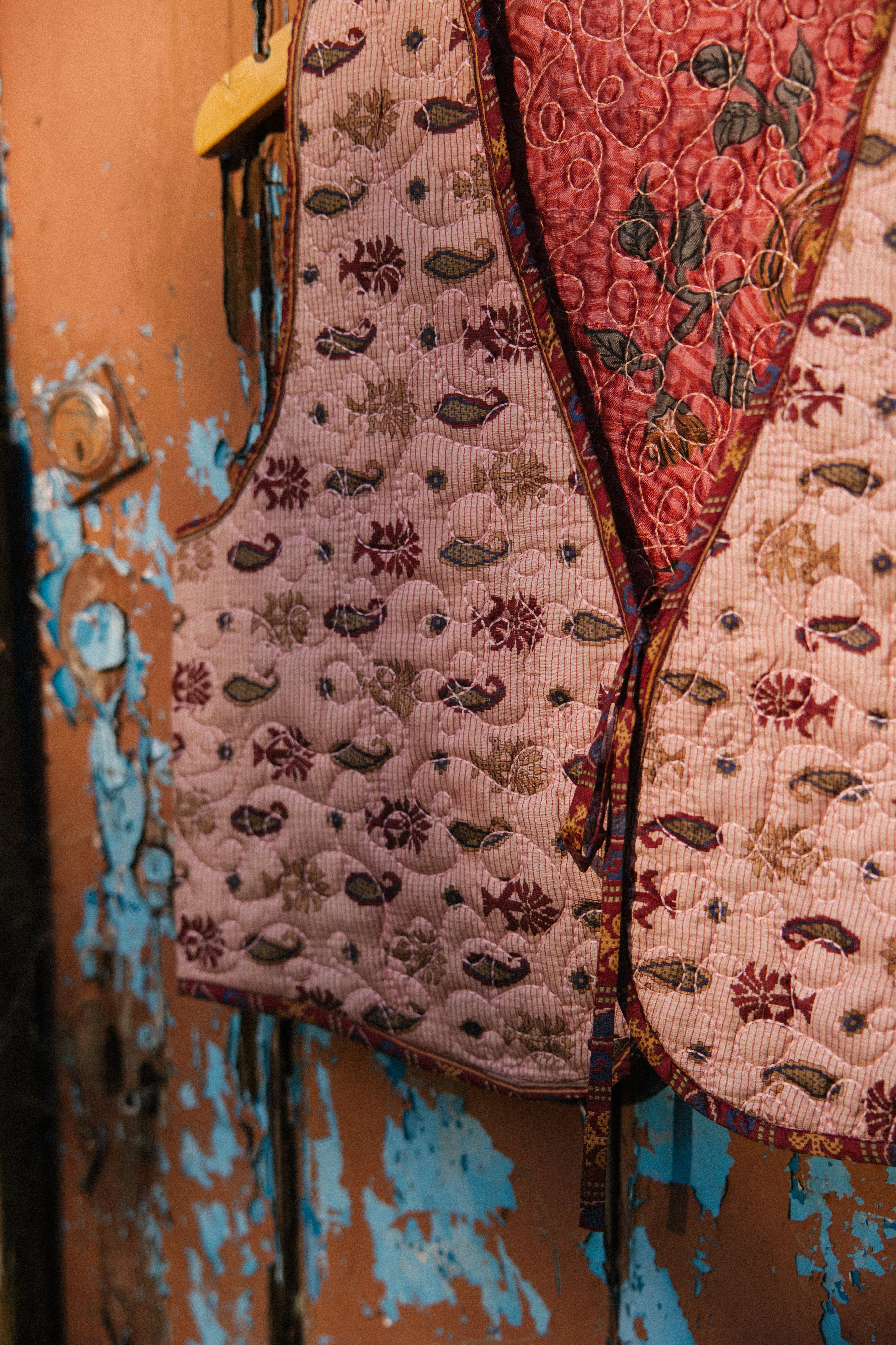 Melissa Silk Reversible Waistcoat L - 068