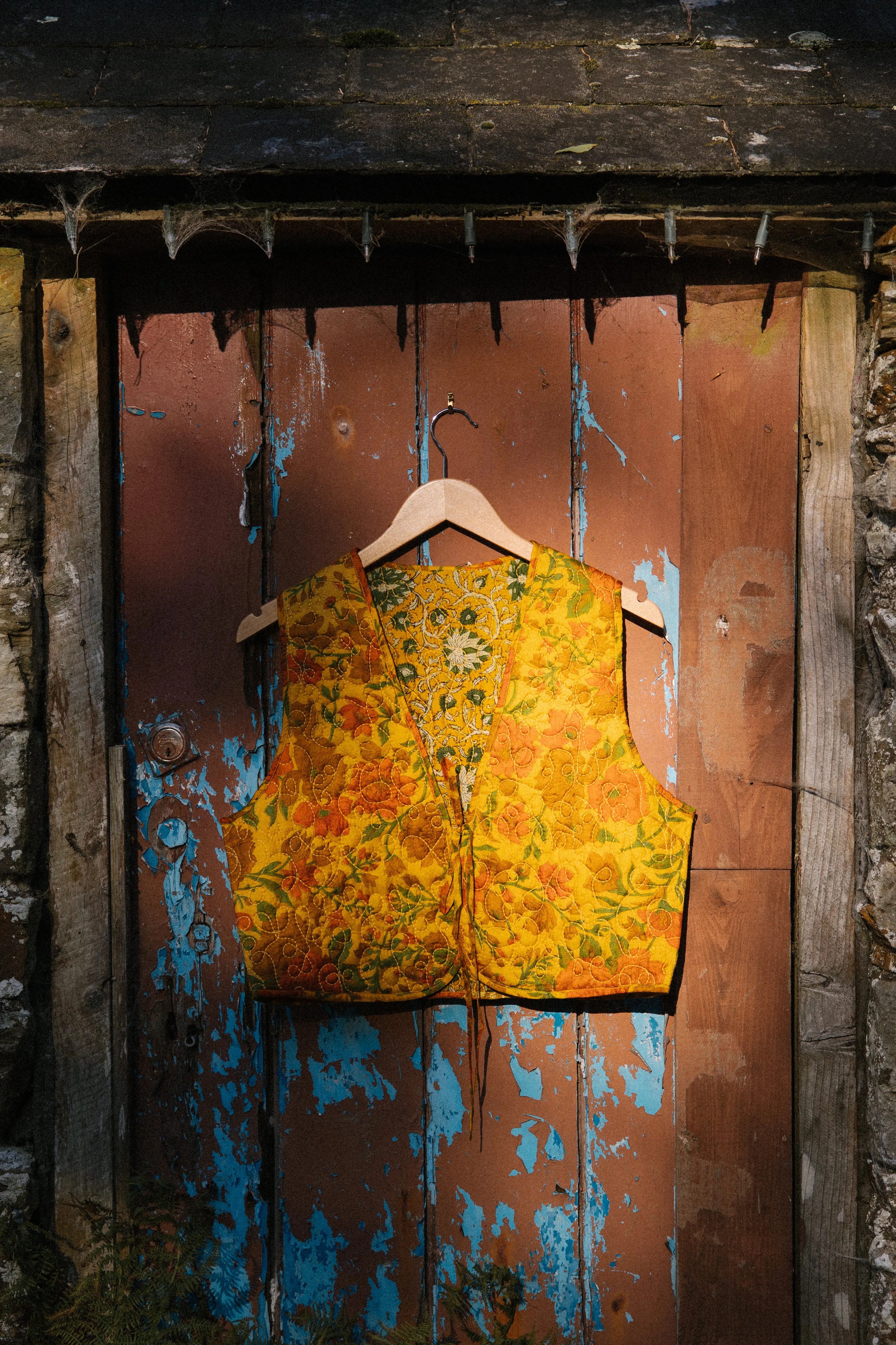Melissa Silk Reversible Waistcoat L - 069