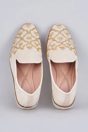 Off-White Cut-Dana Embroidered Loafers