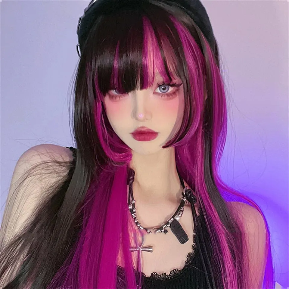 Pastel Goth Draculaura Wig