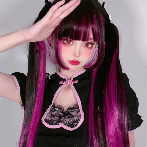 Pastel Goth Draculaura Wig