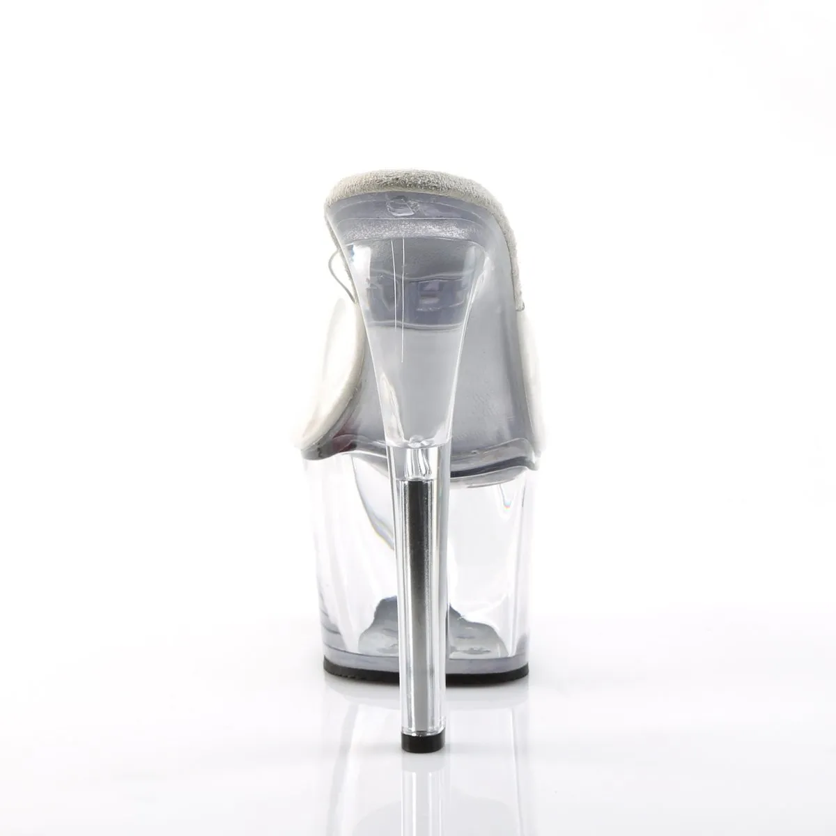 Pleaser Sky-301-Clear-Size 6-Clearance