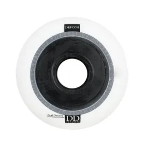 Powerslide Defcon White Inline Wheels 76mm 80mm 78A/85A - 4 Pack