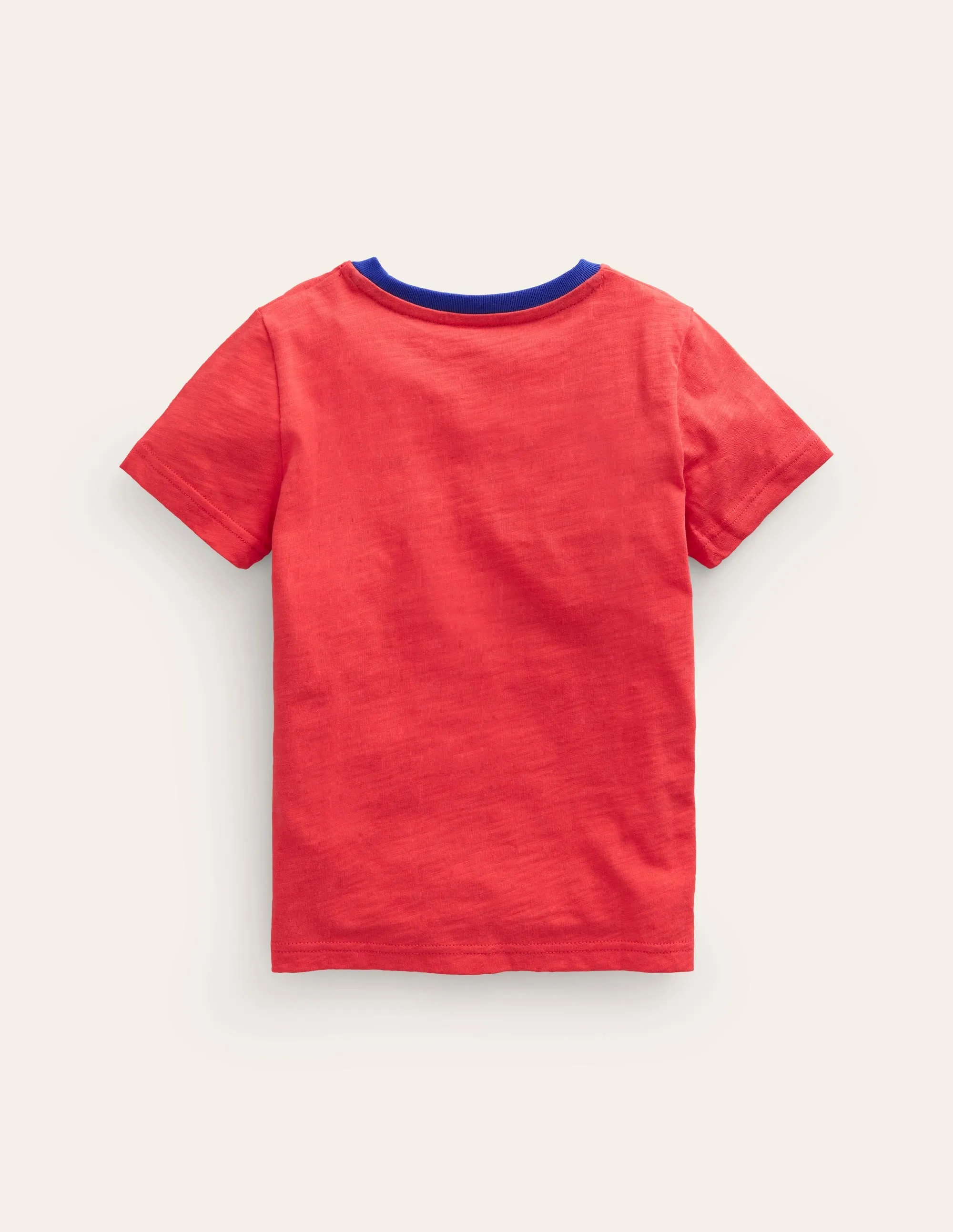 Printed Sharks T-shirt-Jam Red Sharks