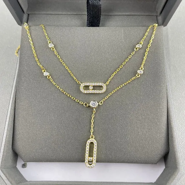 "Victorian" Dual Necklace