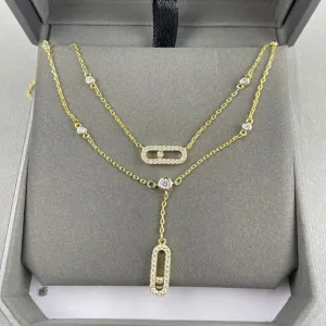 "Victorian" Dual Necklace