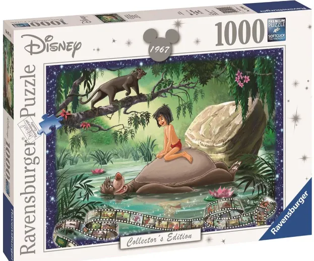 Ravensburger Disney Moments 1967 The Jungle Book 1000 Pc Puzzle