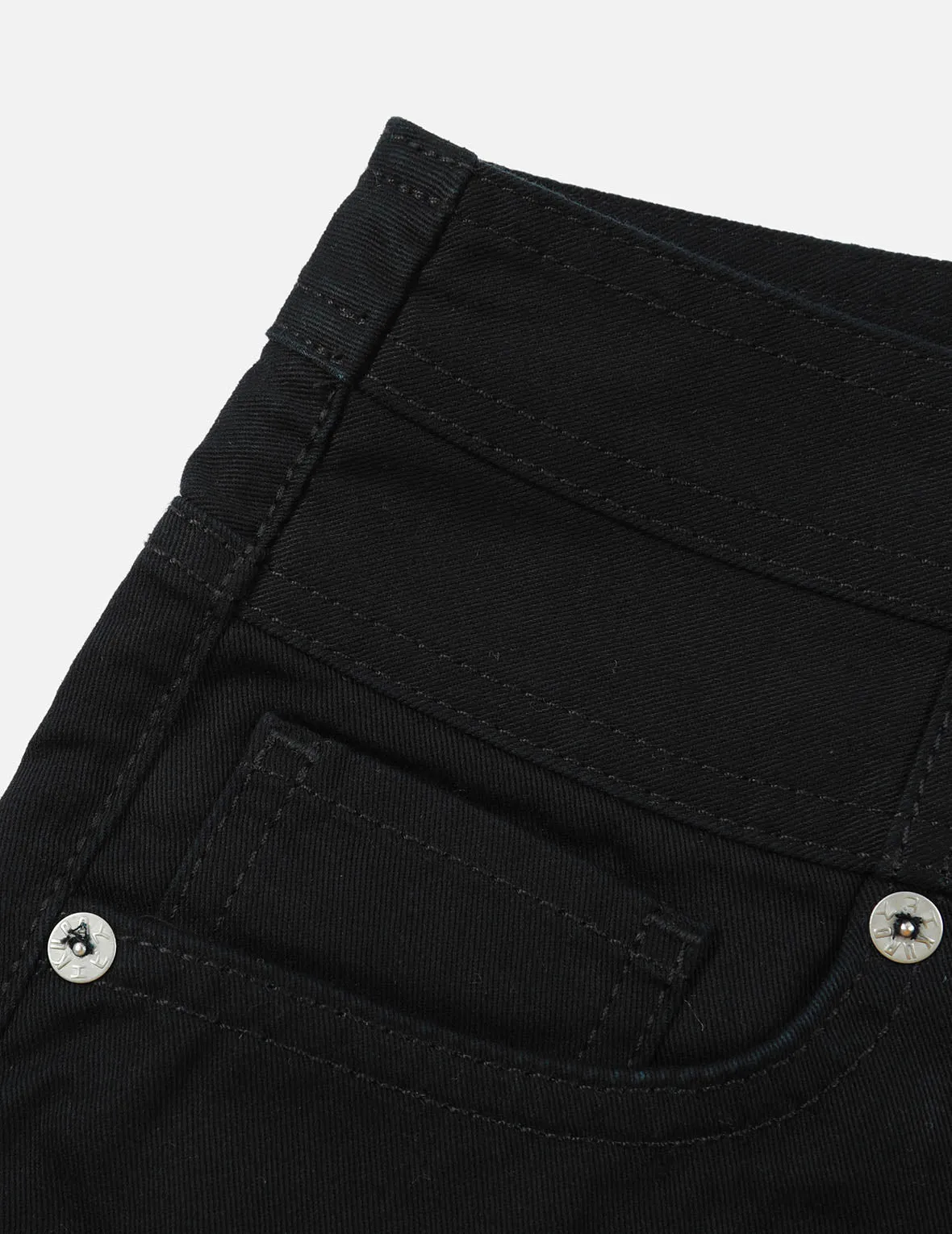 Seagull Embroidery Denim Shorts