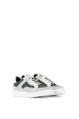 Sneakers in pelle martellata