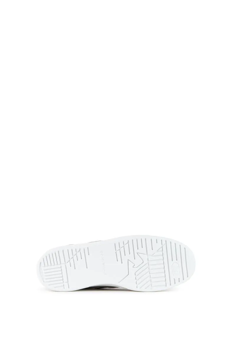 Sneakers in pelle martellata