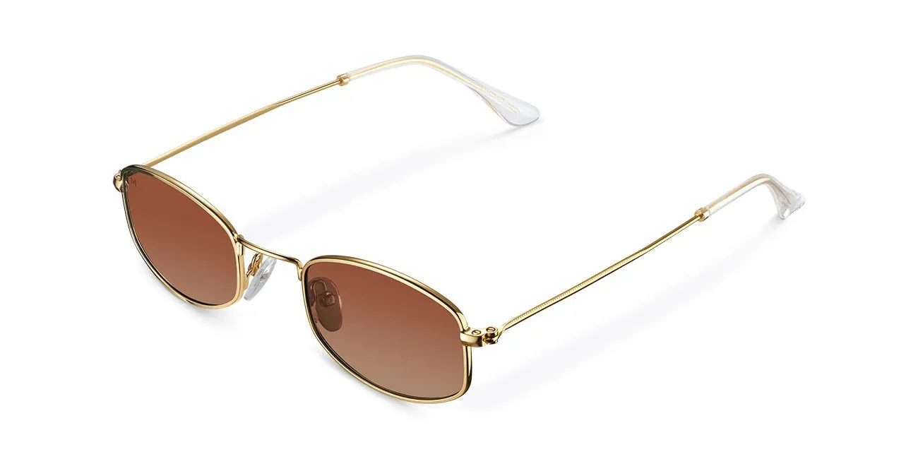 Sunglasses Suku Gold Kakao